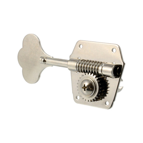 Allparts TK-0790 Gotoh Vintage-style Reverse Wind Left Handed Bass Tuners, Nickel, Set of 4