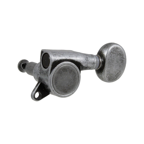 Allparts TK-7562 Economy 3X3 Keys, Antique Nickel, Set of 6