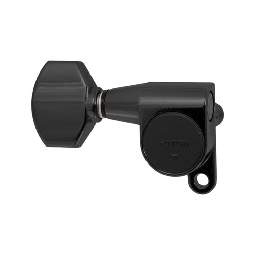 Allparts TK-7762 Gotoh SG360 3X3 Mini Keys, Black, Set of 6