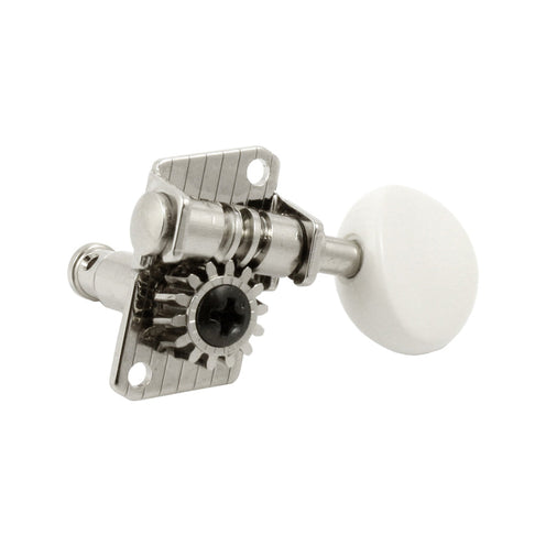 Allparts TK-7874-001 Gotoh Ukulele Keys Nickel, Set of 4