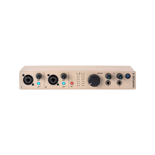 Arturia MiniFuse 4 USB-C Audio Interface, Champagne