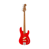 Charvel Pro-Mod San Dimas Bass PJ IV MAH Electric Bass Guitar, Maple FB, Satin Ferrari Red