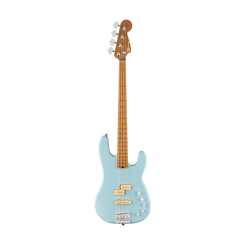 Charvel Pro-Mod San Dimas Bass PJ IV Electric Bass Guitar, Maple FB, Sonic Blue