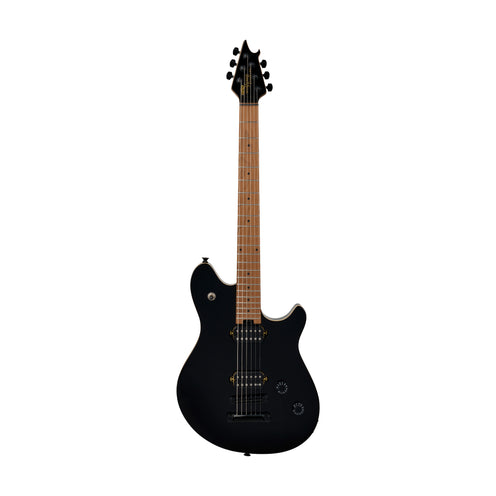 EVH Wolfgang Standard TOM Electric Guitar, Baked Maple FB, Gloss Black