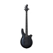 Ernie Ball Music Man Bongo 4 Bass Guitar, Ebony FB, Stealth Black