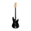 Fender Tony Franklin Fretless Precision Bass Guitar, Ebony FB, Black