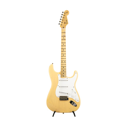 Fender Custom Shop 1955 Stratocaster Journeyman Relic Electric Guitar, Faded Nocaster Blonde