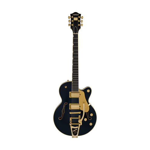 Gretsch Broadkaster Jr LX Center Block Guitar w/StringThru Bigsby & Gold Hardware, Midnight Sapphire