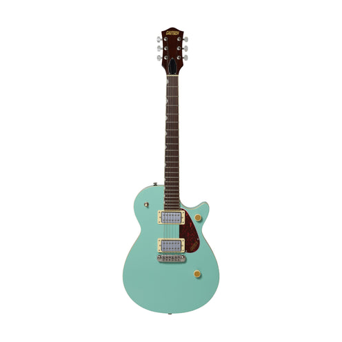 Gretsch Streamliner Jet Club Single-Cut Electric Guitar w/Wraparound, Mint Metallic