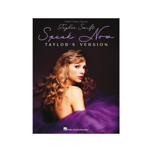 Hal Leonard Taylor Swift - Speak Now (Taylors Version) Piano/Vocal/Guitar Artist Songbook
