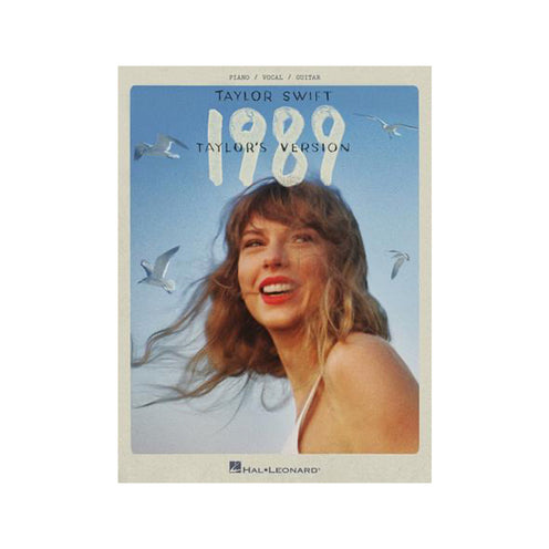 Hal Leonard Taylor Swift - 1989 (Taylors Version) Piano/Vocal/Guitar Artist Songbook