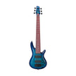 Ibanez ANB306 Premium Adam Nitti Signature 6-String Electric Bass Guitar w/Case, Blue Burst