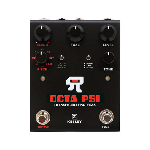 Keeley Octa Psi Transfigurating Fuzz w/Polyphonic Pitch Shifting Guitar Pedal