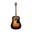 Martin D-X2E Dreadnought Acoustic-Electric Guitar w/Bag, Sunburst