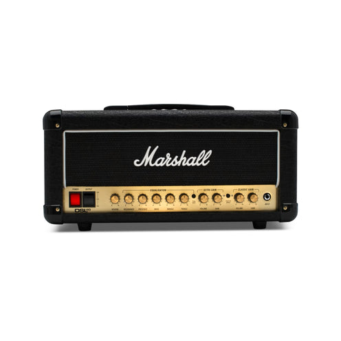 Marshall DSL20HR 20W Dual Channel Tube Guitar Amplifier Head w/Reverb