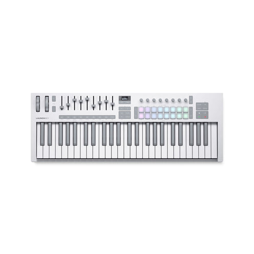 Novation Launchkey 49 MK4 Keyboard Controller, White