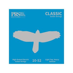 PRS Classic Light Top/Heavy Bottom Electric Guitar Strings, 10-52