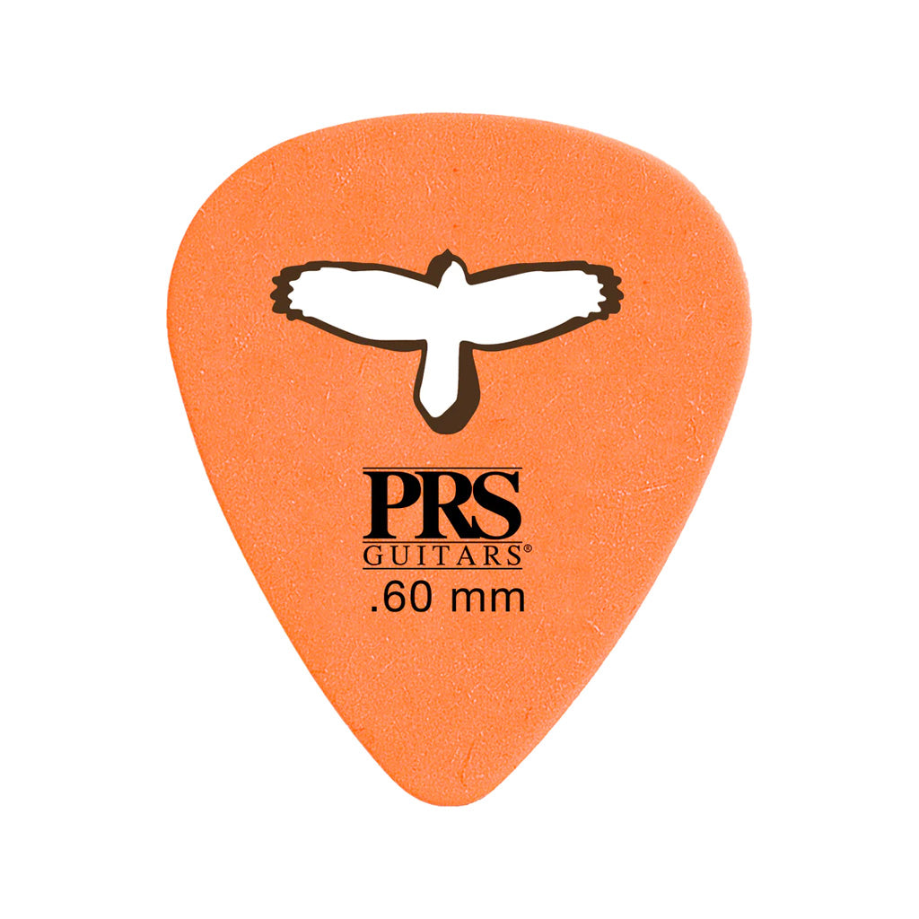 PRS Delrin Punch Guitar Picks, Orange, 0.60mm, Pack of 12