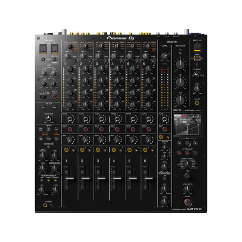 Pioneer DJM-V10-LF 6-Channel Professional DJ Mixer with Long Fader