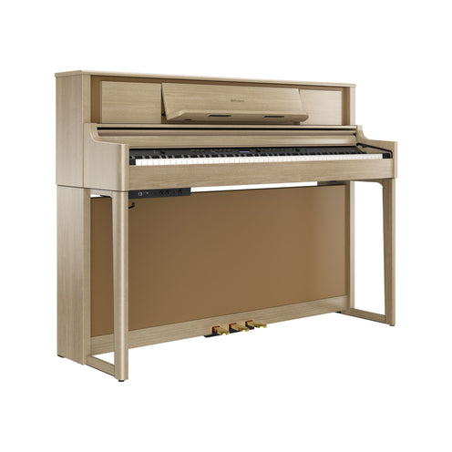 Roland LX705 Digital Piano w/Stand, Light Almond
