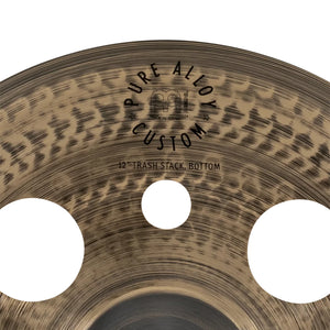 MEINL Cymbals PAC-12STK 12inch Pure Alloy Custom Trash Stack