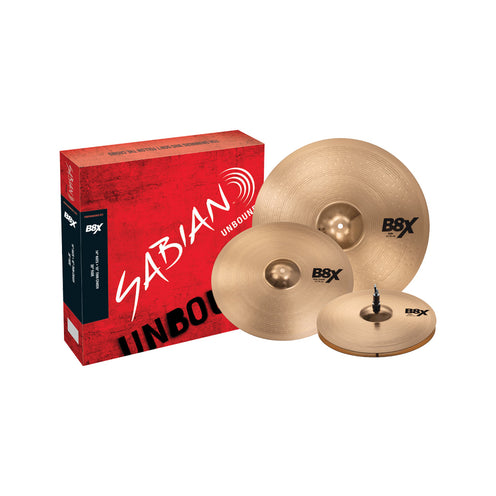 Sabian 45003X B8X Performance Set w/14in Hats, 16in Crash, 20in Ride