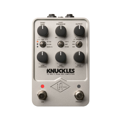 Universal Audio UAFX Knuckles 92 Rev F Dual Rec Amplifier Pedal