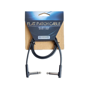 Rockboard by Warwick Flat Patch Cable, Black, 60cm/23.62inch