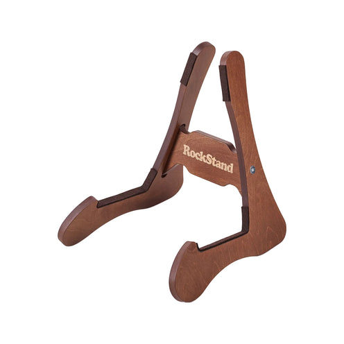 Warwick Wood A-Frame Acoustic Guitar Stand, Plywood / Dark Brown