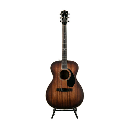 Fender PO-220E Orchestra Electro Acoustic Guitar, Aged Cognac Burst, CC22050XXXX