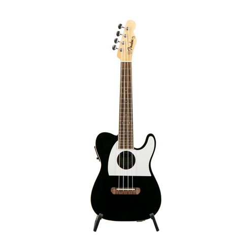 Fender Fullerton Telecaster Ukulele, Walnut FB, Black, CAU211XXXX