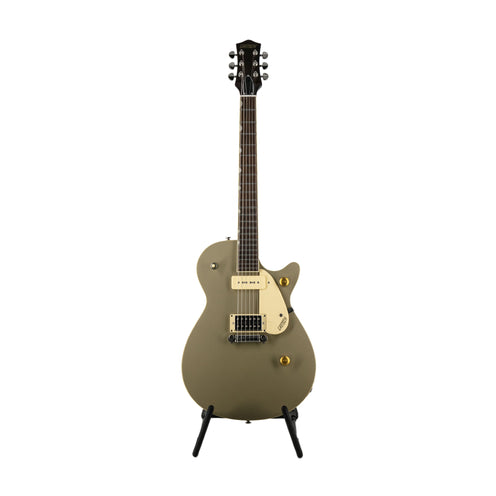 Gretsch G2215-P90 Streamliner Junior Jet Club Electric Gtr, Laurel FB, Sahara Metallic, ISG22011XXXX
