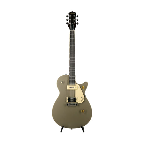 Gretsch G2215-P90 Streamliner Junior Jet Club Elec Guitar, Laurel FB, Sahara Metallic, ISG22011YYYY