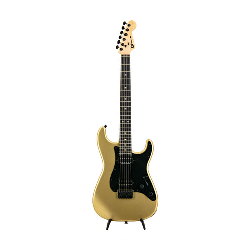 Charvel Pro-Mod So-Cal Style 1 HH HT E Electric Guitar, Ebony FB, Pharaoh Gold, MC22XXXX