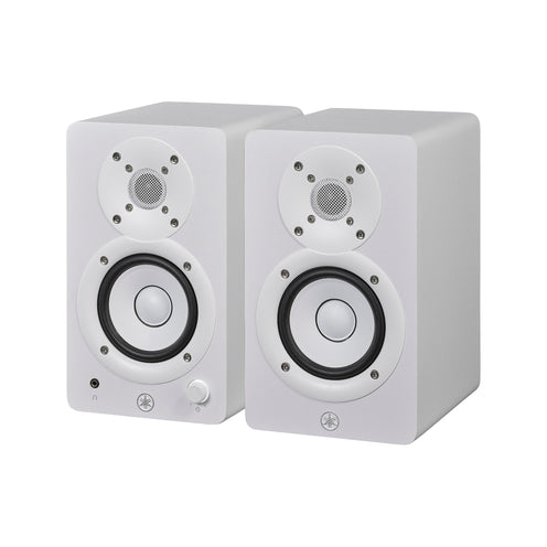 Yamaha HS3 3.5-inch Powered Studio Monitors, Pair, White