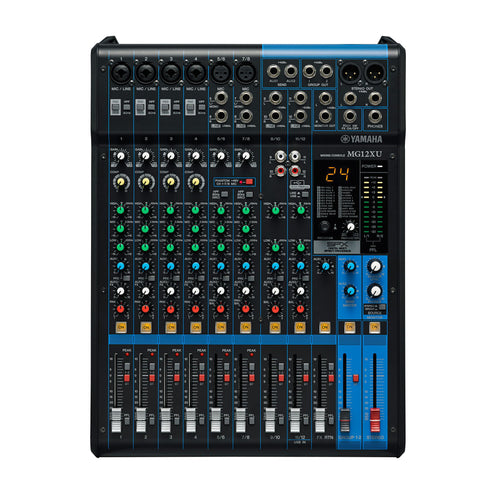 Yamaha MG12XU 12-channel Analog Mixer With USB and FX