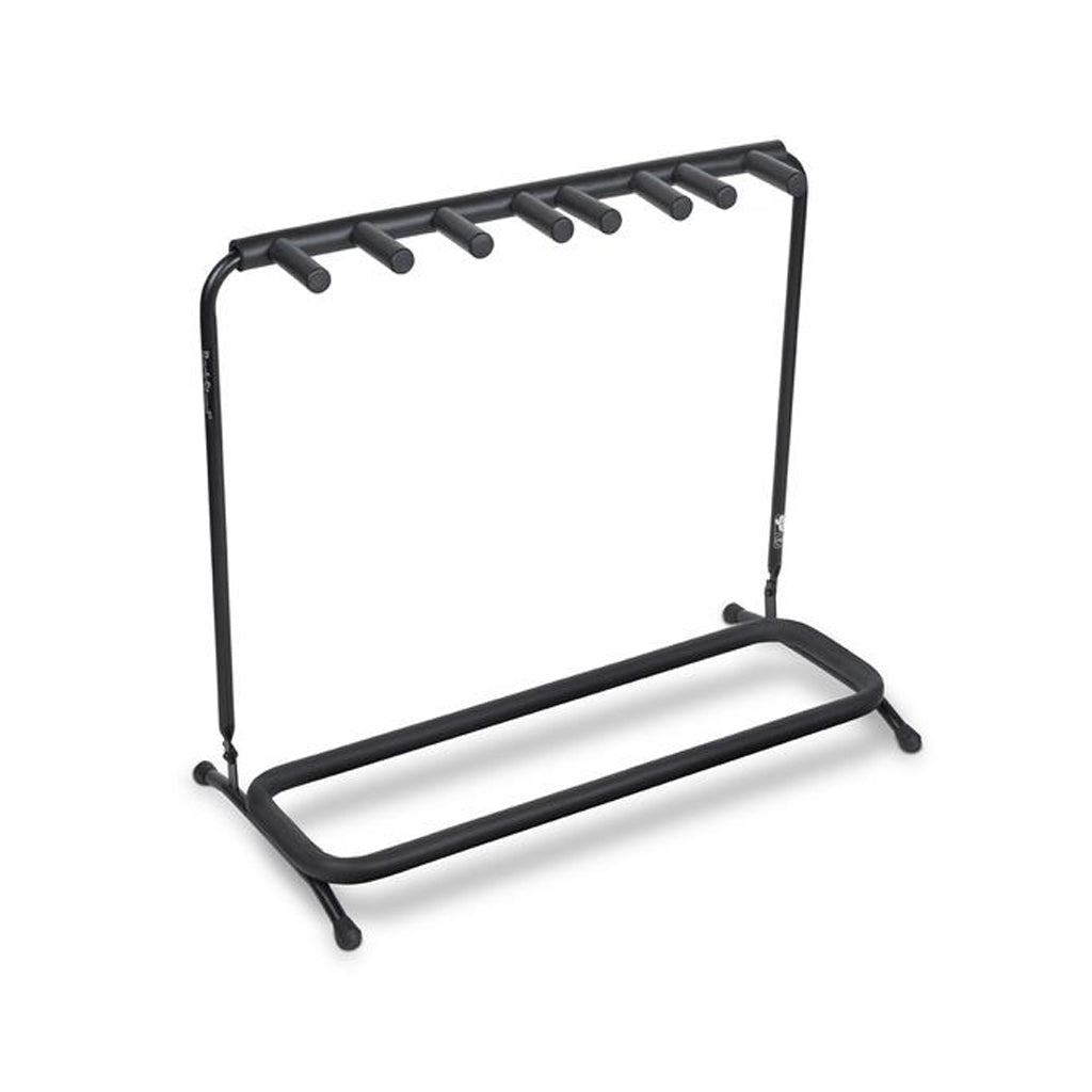 Warwick RockStand Multiple 5 (3xElectric/2xAcoustic) Guitar Rack Stand, Black