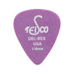 Teisco Del Rex Standard Guitar Pick, 1.14mm, 6-Pick Pack