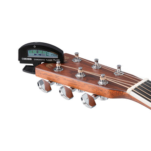 BOSS TU-10-BK Clip-On Chromatic Tuner, Black