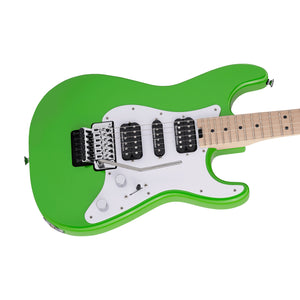 Charvel Pro Mod So-Cal Style 1 HSH Electric Guitar w/Floyd Rose, Maple FB, Slime Green