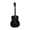 Cort AF510E-BKS Acoustic/Electric Guitar w/Bag, Black Satin