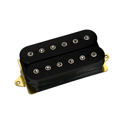 DiMarzio DP220FBK D Activator Bridge Humbucker Guitar Pickup, F-Spaced, Black