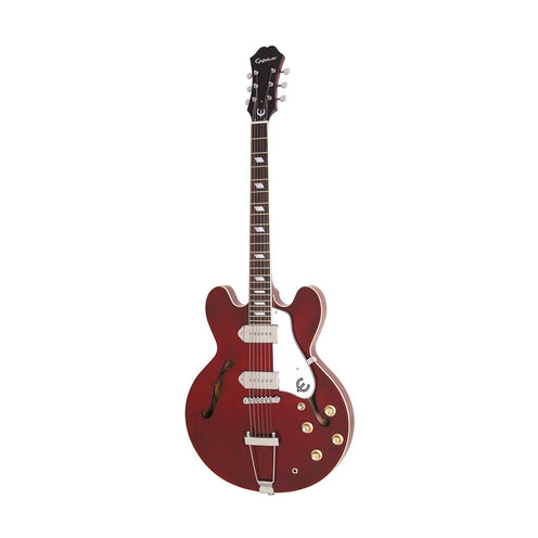 Epiphone Casino Hollowbody Electric Guitar, RW FB, Cherry (NOS)