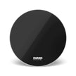 Evans BD24RB-NP 24inch EQ3 Reso Black, No Port Bass Drumhead