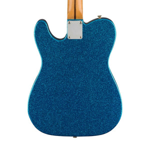 Fender J Mascis Telecaster Electric Guitar, Maple FB, Sparkle Blue