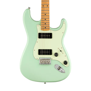 Fender Noventa Stratocaster Electric Guitar, Maple FB, Surf Green