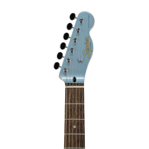Squier FSR Cabronita Thinline Telecaster Electric Guitar, Laurel FB, Ice Blue Metallic