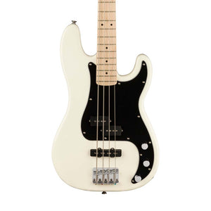 Squier Affinity Series Precision PJ Bass Guitar, Maple FB, Olympic White