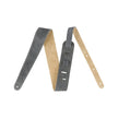 Fender 2inch Reversible Suede Guitar Strap, Gray/Tan