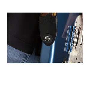 Fender Strap Blocks 4 Pack, 2 Black / 2 Daphne Blue